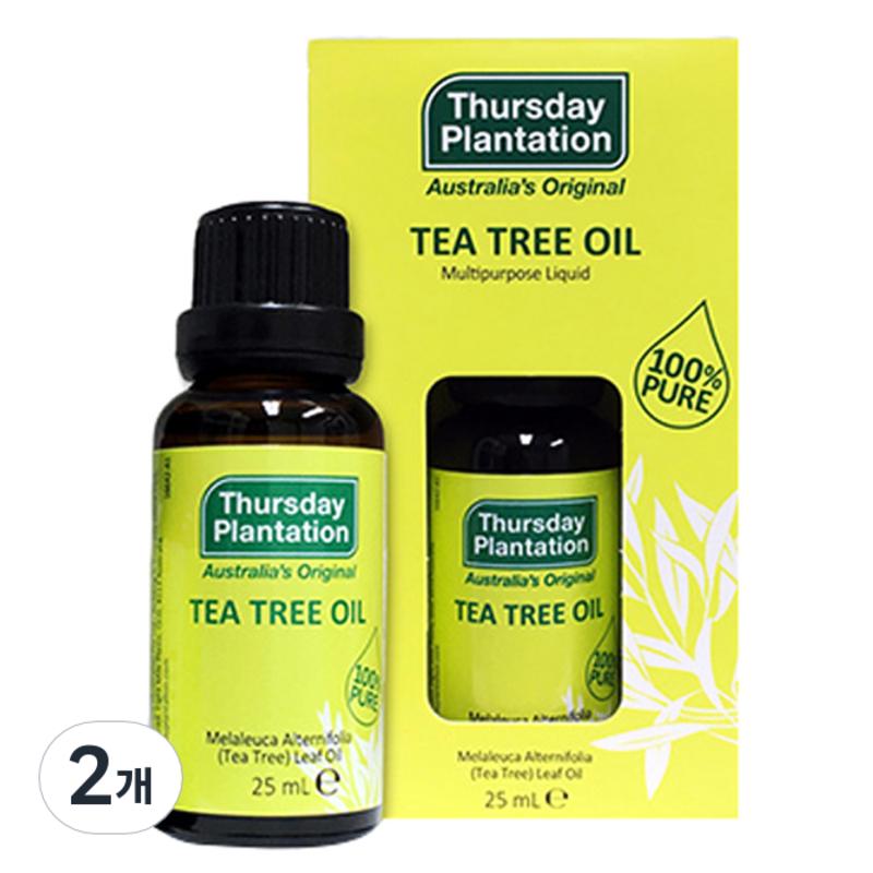 Thursday Plantation Tea Tree Oil, 25ml, 2 pcs