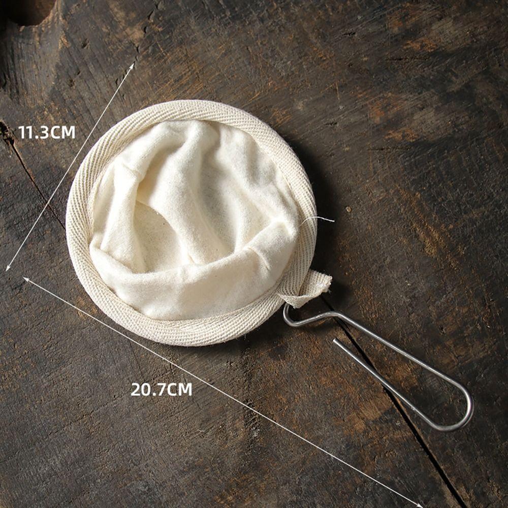 Tesil i thailandsk stil Slitesterk Tepose Gjenbrukbar Tefilterklut Kaffe