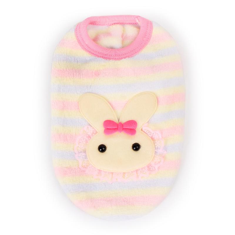 

Теплый жилет из фланели для кроликов, фланелевая одежда для щенков, теплый жилет для кошек, одежда для собак маленьких собак, кошек, чихуахуа