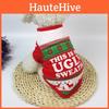 Festliche Weihnachts-Haustierkleidung Hunde-Weihnachtspullover-Shirt für stilvolle Welpen und Katzen