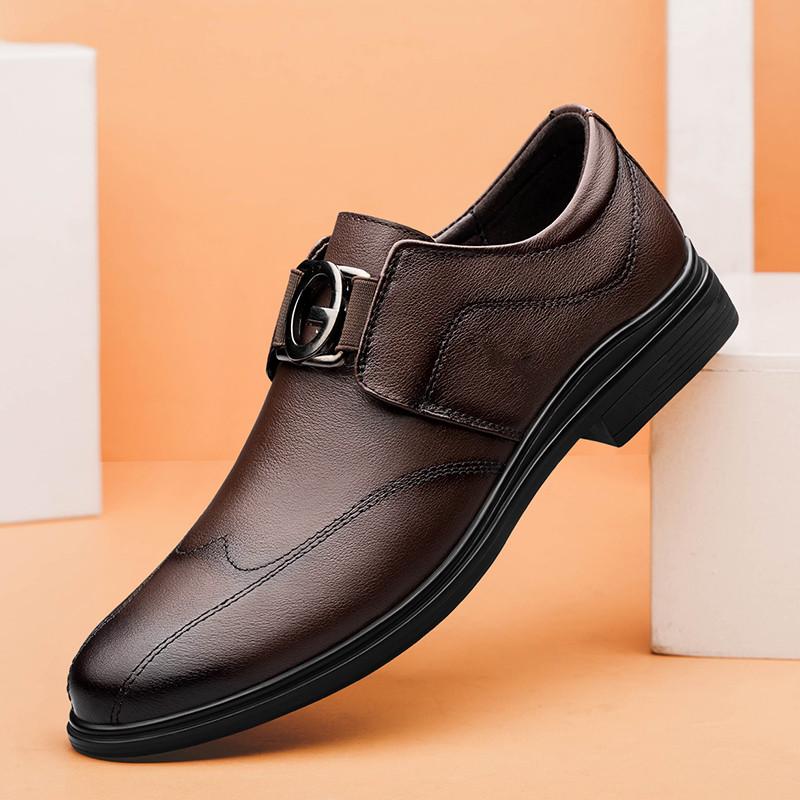 Fashion Luxury Brand Genuine Leather Mens Oxford Shoes Formal Dress Footwear Fashion Men Lace Up Sneakers Wedding Party Man Casual Shoes
