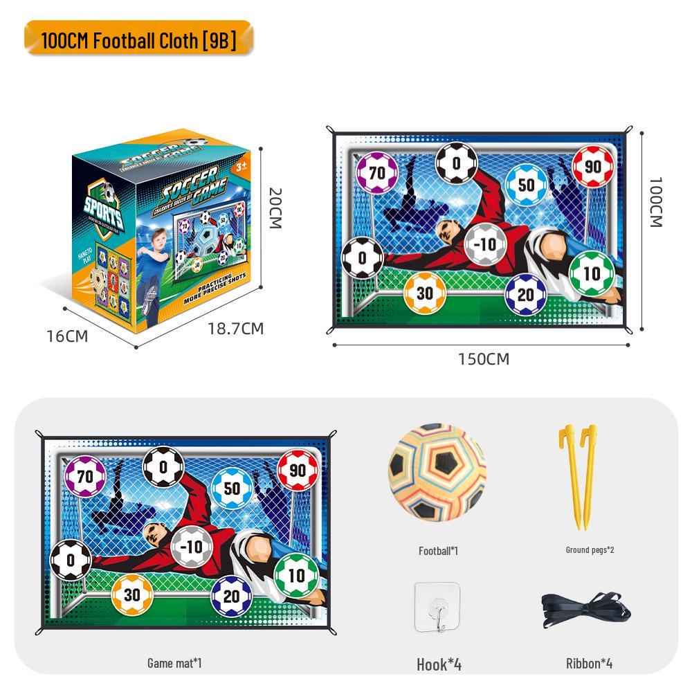 

Kids Indoor/Outdoor Nine Palaces Soccer Game Set English Color Box