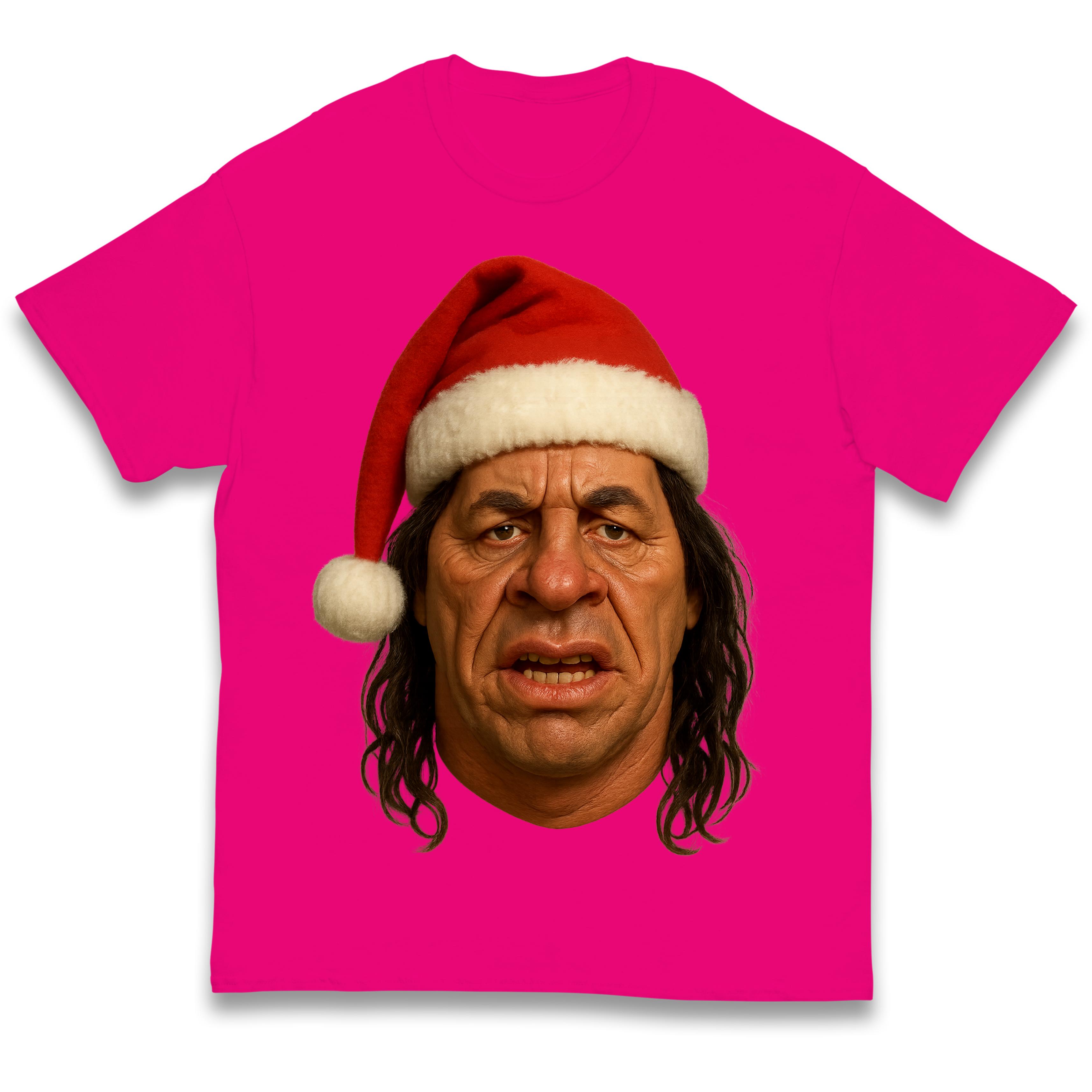 Bret Hart Spitting Image Christmas Kids T Shirt 120