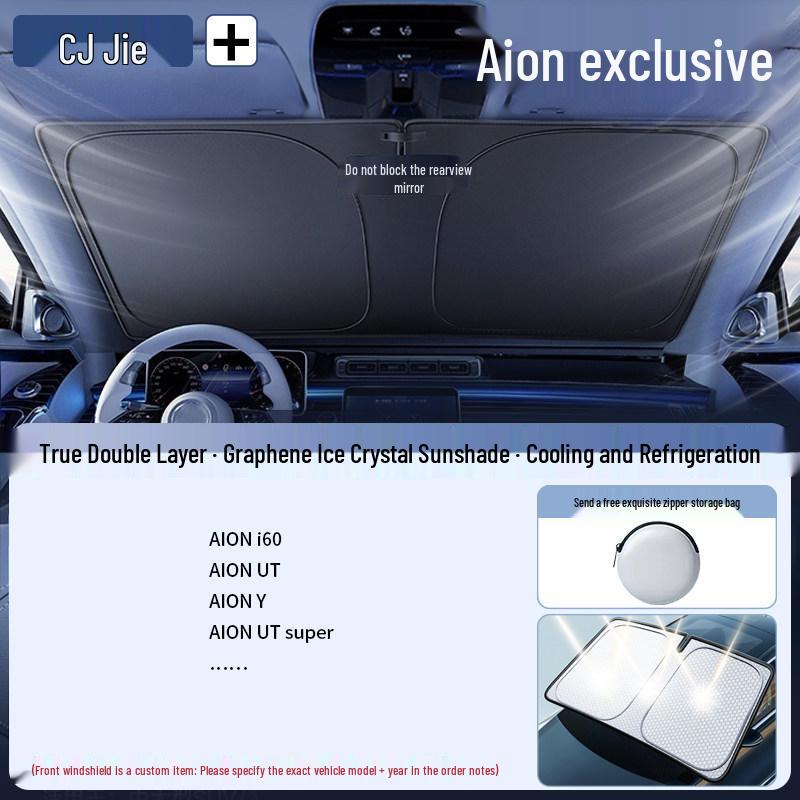 Car Windshield Sunshade Umbrella - Heat and Sun Blocker Visor Cover