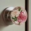 Practical Door Handle Flower Patterns Drawer Handle New Cabinet Handle  Home Decoration