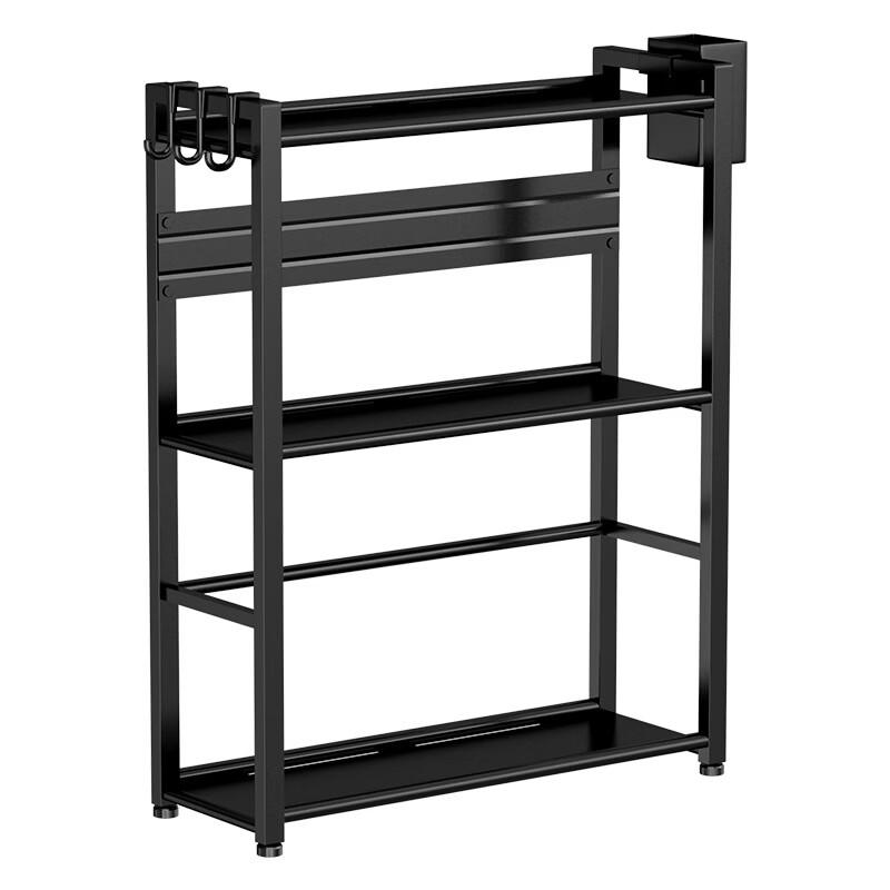 Modern 2-Tier Kitchen Countertop Spice & Utensil Rack