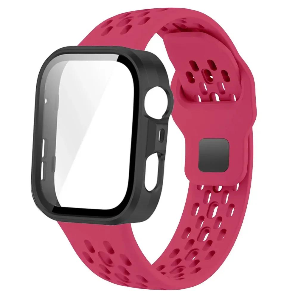 PC-Gehäuse+Silikonband Für Huawei Watch Fit 3 4 4 Pro Displayschutzhülle Armband Für Huawei Watch Fit 4 Pro Vollständige Abdeckung Schale