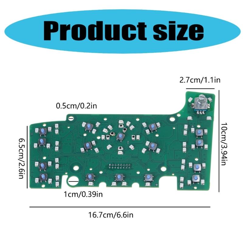 4L0919610 Multimedia Interface Control Panel Circuit Board 4F1919611 Replacement Circuit Board 4F1919600Q