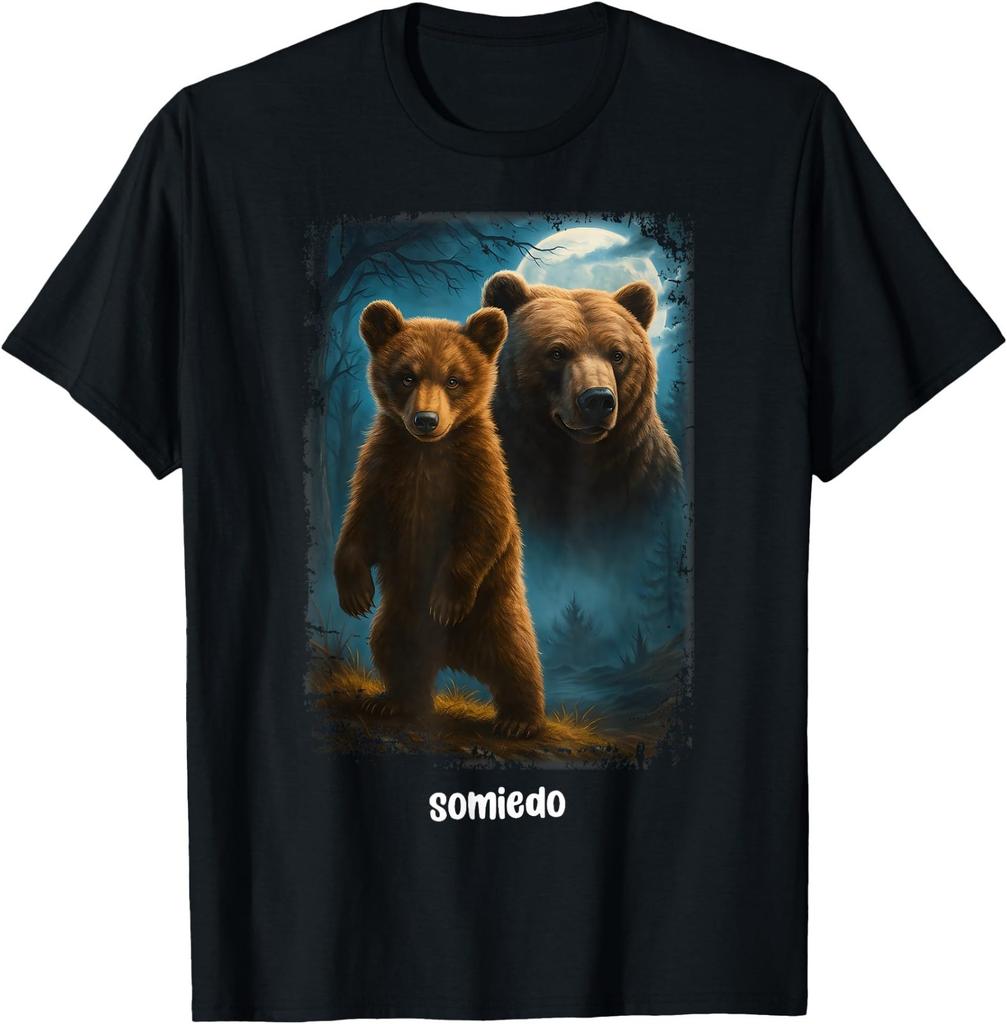 Somiedo Bjørn Sjov Dyreelsker Bjørn T-shirt