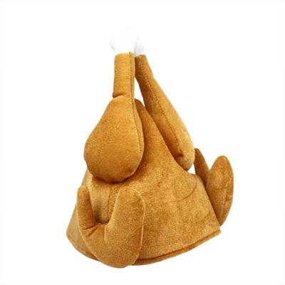 1 Stück Lustiger Karneval Hähnchenschenkel Hut Weihnachten Erntedank Dekoration Truthahn Hut Erwachsener Karnevalshut Party Festliche Mütze