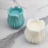 Large Tulip Flower Candle Mold 3D Silicone Mould Aromatherapy Candle Plaster Making Handmade Tool Cake Baking Mold Home Decor