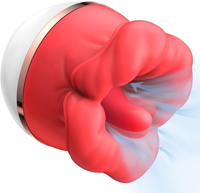 Tongue Licking Suction Vibrator for WomenNipple Vibrator  Vagina Masturbators Massager Sex Toys Clitorals Stimulator for Women Couple