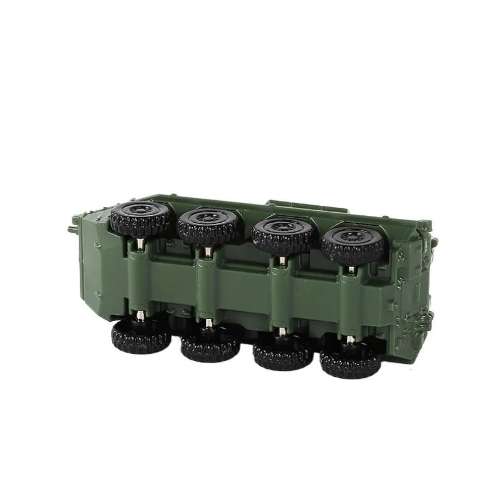 1/144 5cm Classic Tank Model WWII Soviet BM21 Italian B1 Destroyer US M35 Truck Finished Tiger Leopard Sand Table Plastic Toys