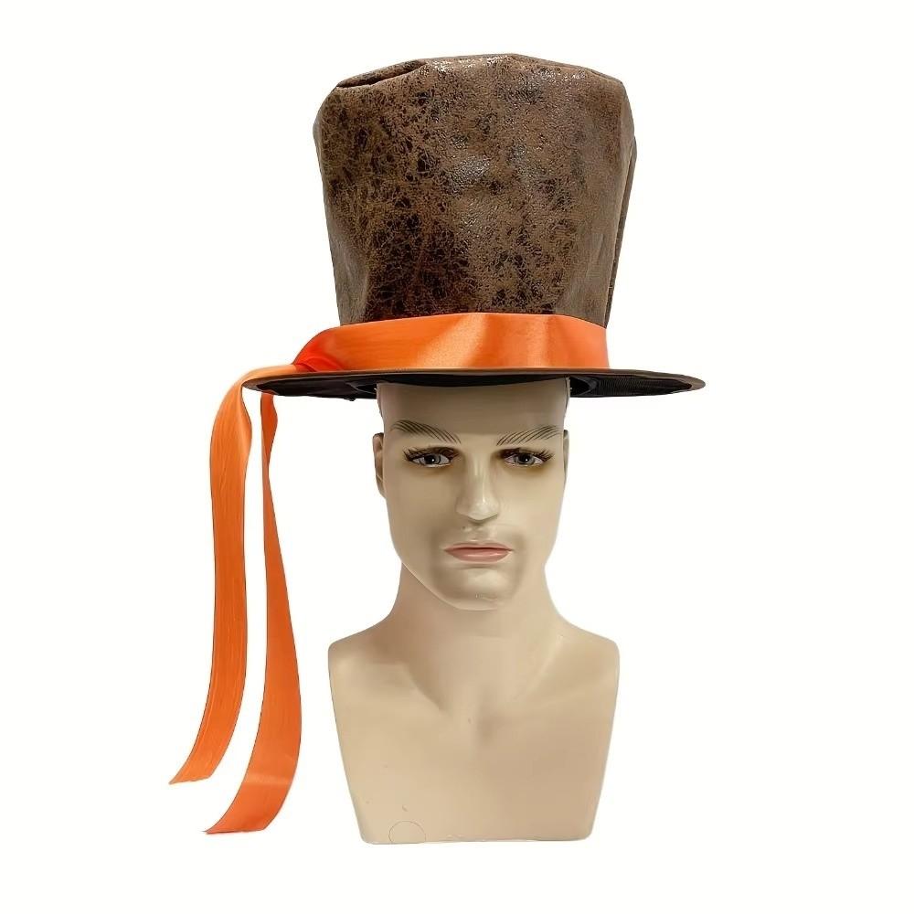 Vintage Festival Party Hats Gentleman Jazz Hats Dance Party Lincoln Tall Hats Halloween Festival
