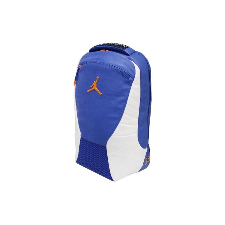 New Jordan Polyester Backpack Regular Unisex Blue White 9A1773-U5H