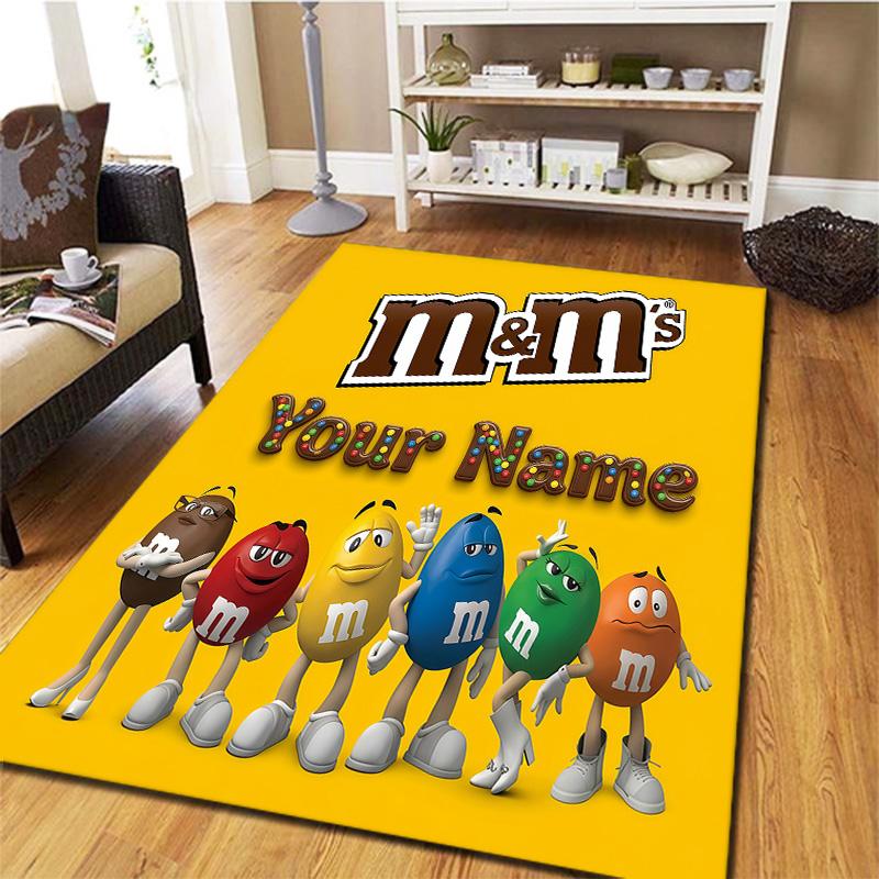 Mm'S Custom Name Carpet Rug For Living Room Bedroom Home Sofa Decoration,Kids Play Non-slip Floor Mat