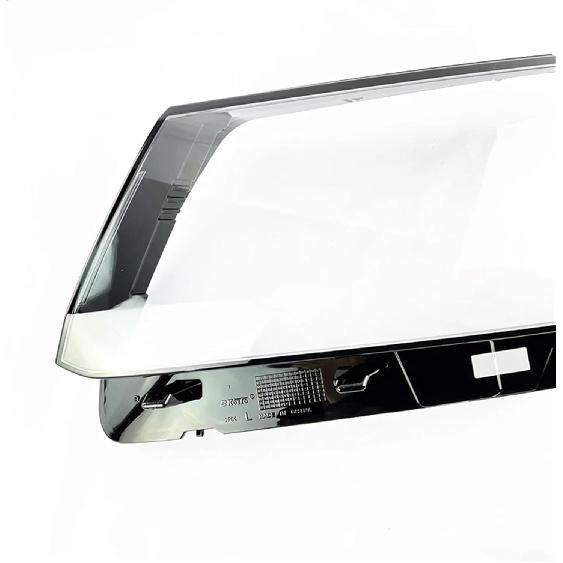 Autolampengehäuse Kompatibel für VW Tiguan L 2017 2018 2019 2020 2021 Glaslinse Schale Auto Scheinwerferabdeckung Lichtkappen(Niedrig Links)