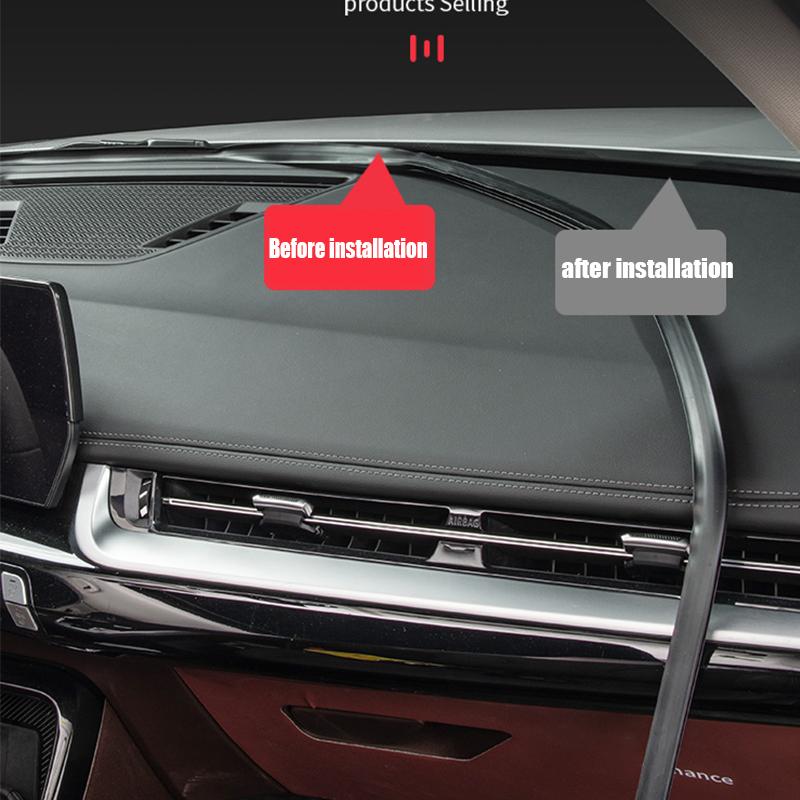 For BMW X1 U11 U12 2024 2025 Sealing Strip and Soundproof Rubber Strip for the Central Control Dashboard