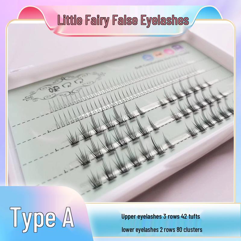

Fishtail Fairy False Eyelashes - Little Magic Grafted Collection Model A