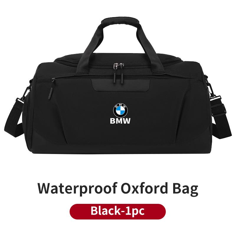 Car Logo Fitness Enthusiast Organiser Oxford Cloth Travel Storage Bag For BMW E46 E90 E60 F30 F10 E39 E36 F20 E87 E90 E70 G60 lcjh49
