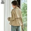 Women's British Style Short Trench Coat