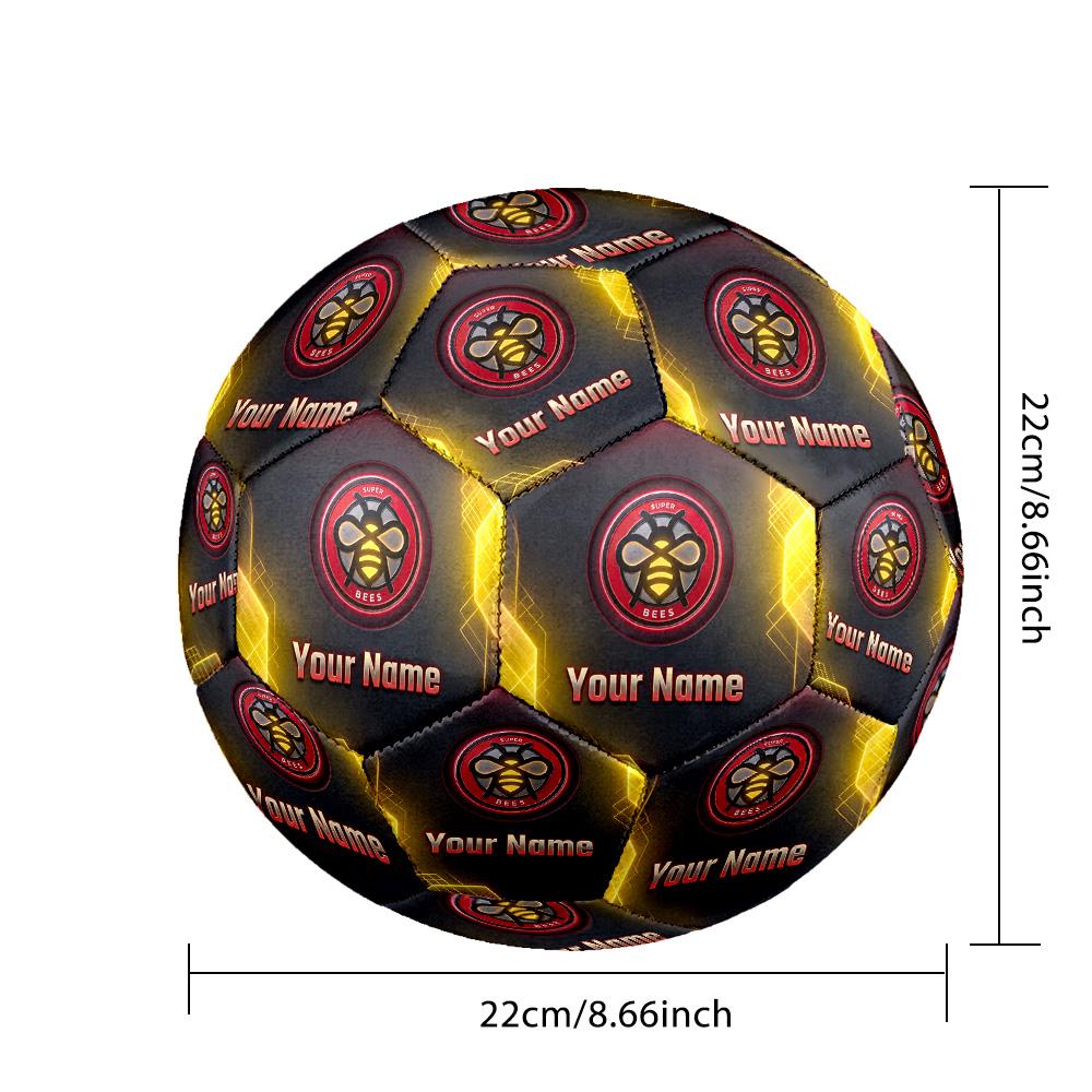 Personalized Size 5 Football Brentford Football Pattern Outdoor Game Sports Ball Gift