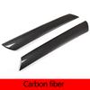 ABS Carbon Fiber/Black Car Exterior Front Windshield Glass A-Pillar Trim For Land Rover Defender 90 110 2020-24 Car Accessories