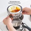 Stainless Steel Retractable Steamer Basket and Draining Rack