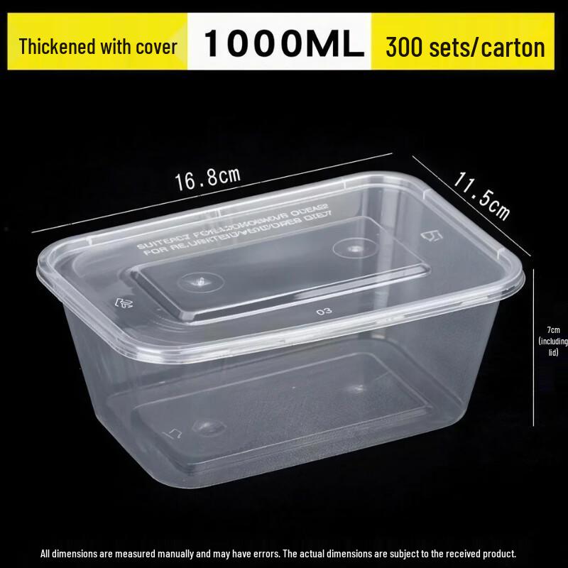 Thickened PP Disposable Food Container