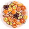 Miniature Cream Bread Simulation Toy Cake: DIY Resin Accessories for Children's Pretend Play and Handmade Projects.