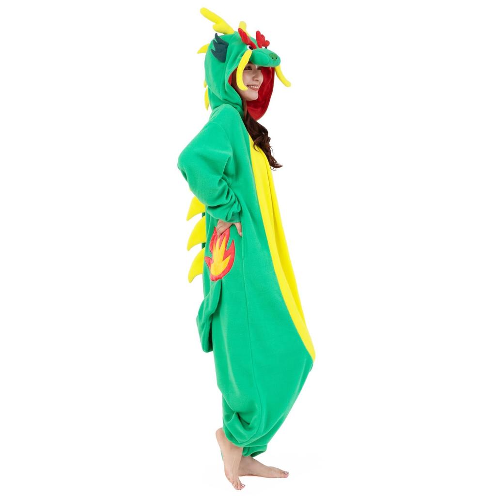 [SAZAC] Dragon Kigurumi, Adult, Fleece, Animal, 2024 Zodiac Sign, 2937