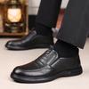 Fashion Business Casual Shoes for Men Solid Color New Designer Shoes Male Spring Autumn Soft Leather Loafers Man