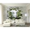 Wallpaper Polygon Geometric Concrete Wall Mural Modern Home Decoration 3d Wallpaper Murals