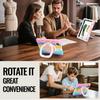 Hybrid Stand Case Universal for Xiaomi Pad Mini Redmi K Pad 2025 8.8 Inch Rotating Handle Grip Armor Cover with Shoulder Strap