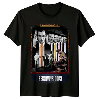Reservoir Dogs (1992) Vom Filmposter inspiriertes T-Shirt Retro Klassisches T-Shirt Unisex