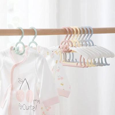 10 Stuks Babykledinghanger Kinderen Thuis Kledinghanger Uitschuifbaar Antislip Kledinghanger Baby Specifieke Kledingdroogrek