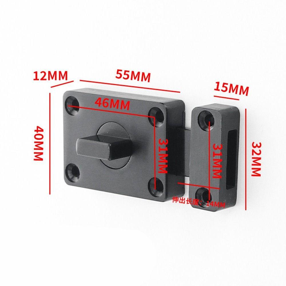 Hardware Security Bolt Latch Anti-theft Door Hasps Lock New Door Lock Buckle Door