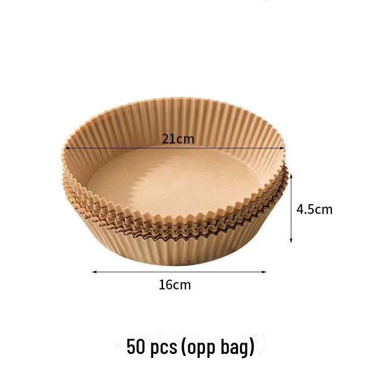 

Круглые антипригарные силиконовые бумажные шарики для фритюрницы, впитывающие масло 50 pieces (OPP bag)