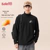 Baleno Men's Mock Neck Thermal Base Layer Long-Sleeve T-Shirt