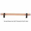 Smooth Finish Cabinet Pulls Zinc alloy Solid Wood Handles Stable Drawer Pulls  Kitchen