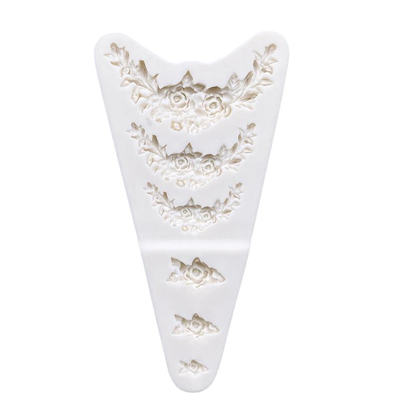Blume Rose Silikonform Sugarcraft Schokolade Cupcake Backform Fondant Kuchen Dekorationswerkzeuge