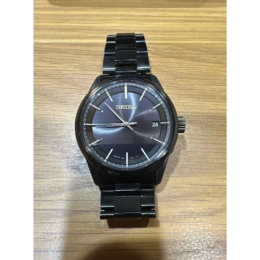 [Хорошее состояние] Солнечные часы SEIKO SBTM257 с коробкой, гарантией и инструкцией