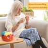 Earthenware Flame Thread Bowl Prevents Thread Tangling And Knots For Smooth Knitting Crocheting Transportable Plan Craft P9YB