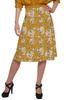 Moomaya Printed Skirt For Women Poly Spandex Casual Wear Summer Girls Skirt