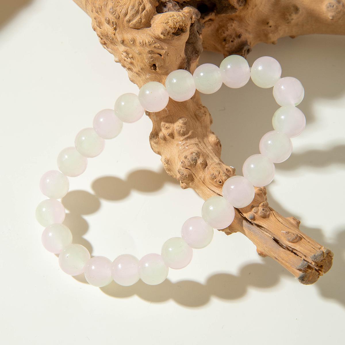 Accessories, fresh glass beads, beaded bracelets, women s personality creative disc play, finger soft bracelets wholesale