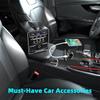 Car Cigarette Lighter 12V 24V Splitter Adapter W/ on Off Switch 1 Male To 2 Female Sockets Y Splitter Car Accessories 10cm