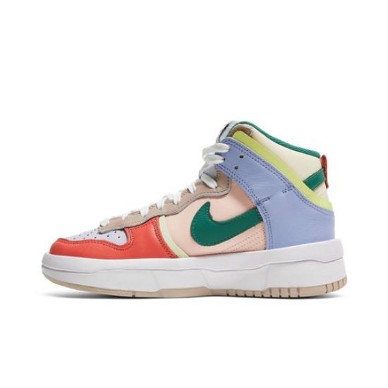 

Nike Dunk High Rebel Cashmere Coral DH3718-700 Women s Shoes EU 36.5 зелёный/коралловый
