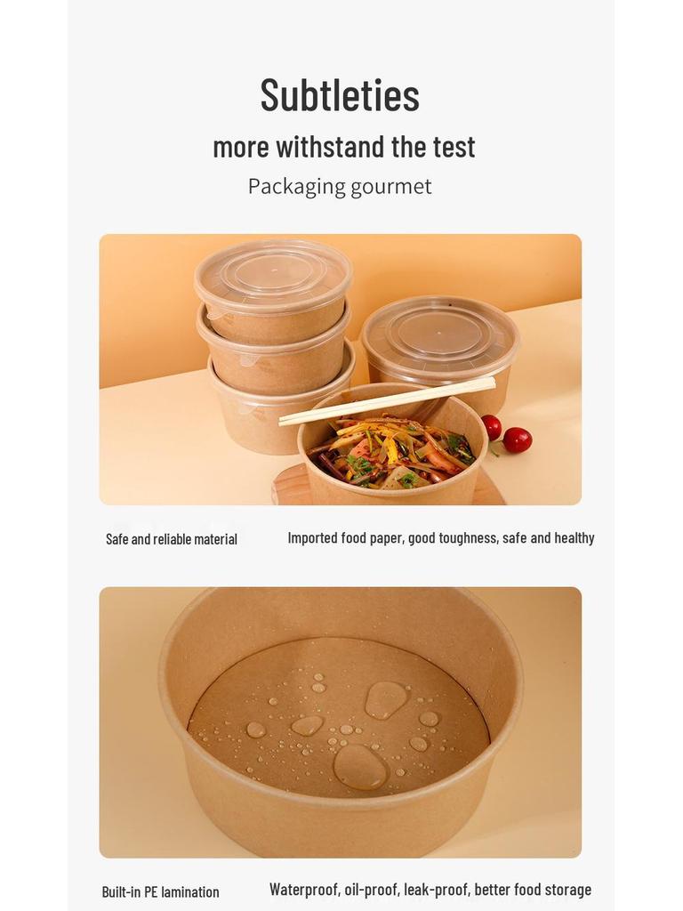 Exclusive Kraft Paper Bowl