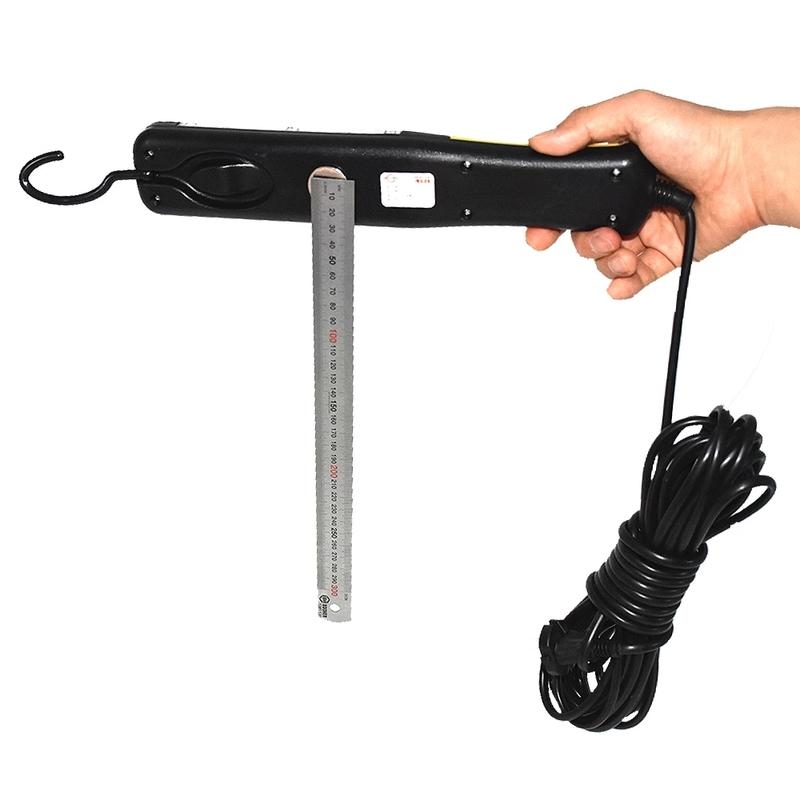 Portable Flashlight Magnetic 80 LED Beads Emergency Safety Work Light Car Inspection Repair Handheld Work Lamp 220V EU Plug