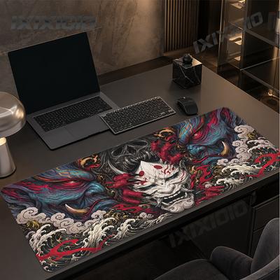 Suport pentru mouse Mască Oni Întunecată Gamer XL Nou Calculator Mare HD Mousepad XXL Suport Tastatură Mecanică Birou Anti-Alunecare Moale Covoraș de Masă